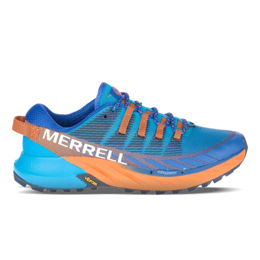 Chaussure Trail Merrell Agility Peak 4 Bleu Homme | F.L.ENFA